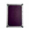 purple briefcase flight case